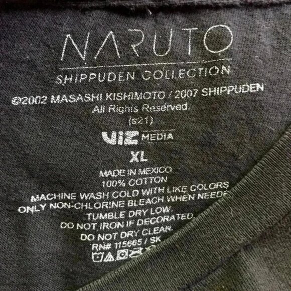 Anime Naruto Shippuden Collection Shinobi T-Shirt Size XL - Picture 5 of 5